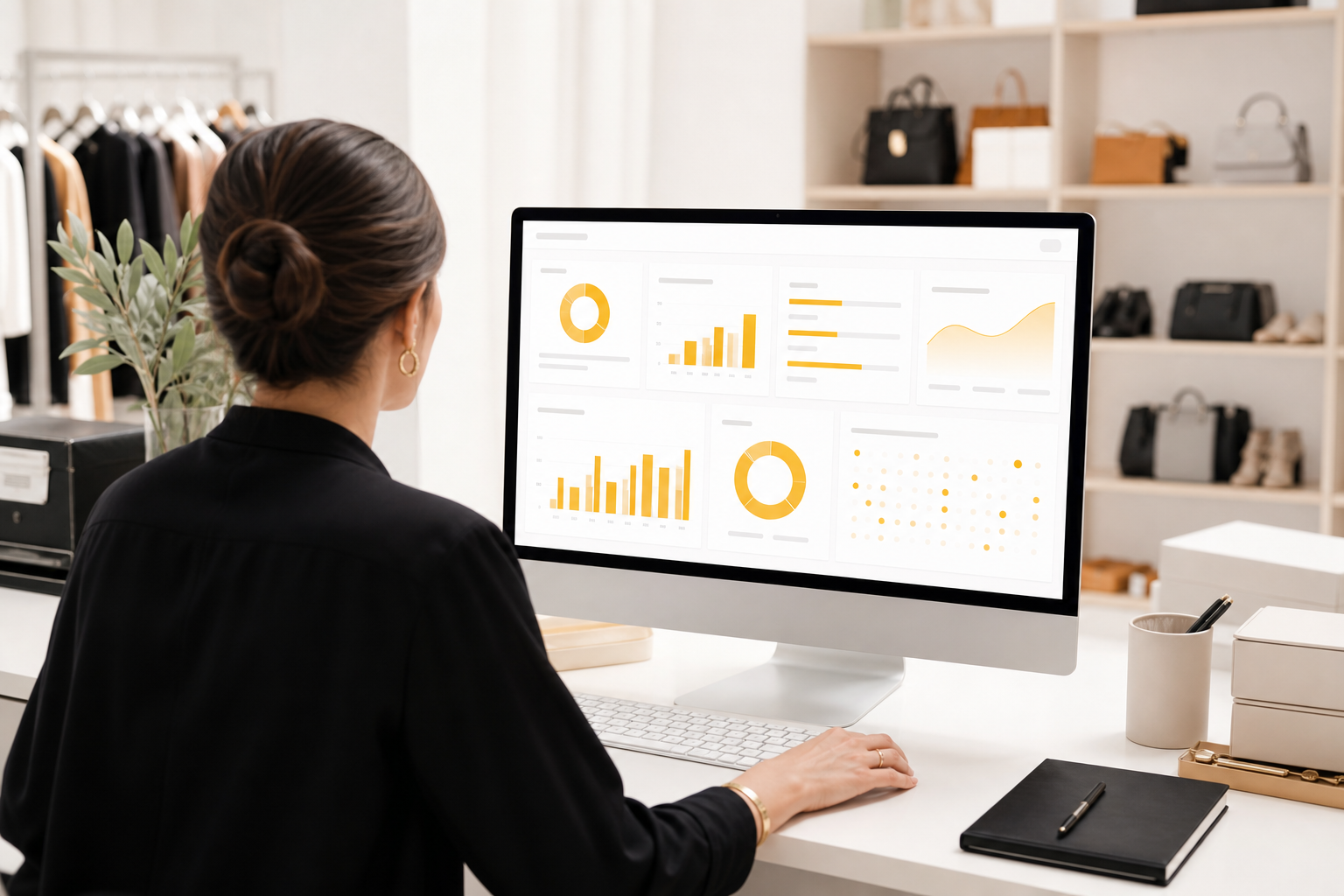 Retail operations dashboard with inventory and sales insights