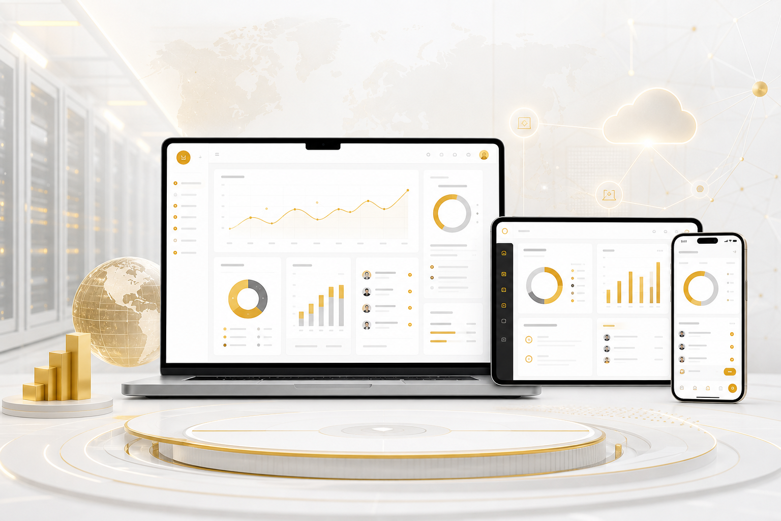 Enterprise web applications, mobile apps, and infrastructure solutions